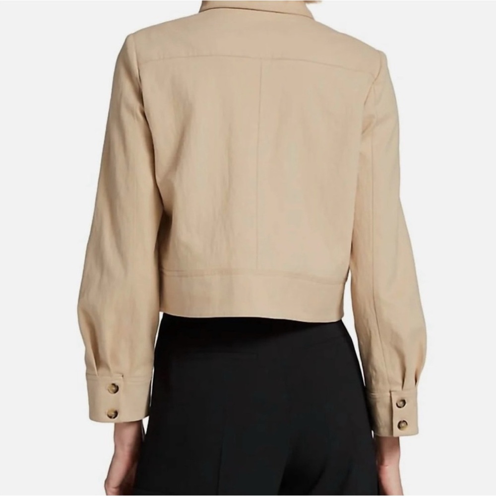 ba&sh Beige Utility Jacket - Picture 2 of 5